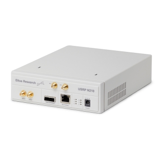 美國NI USRP N210 套件（USRP N210、2 根 SMA 隔板射頻電纜、以太網電纜、電源）