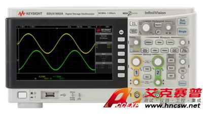 keysight是德 EDUX1002A 示波器：50 MHz，2 個模擬通道